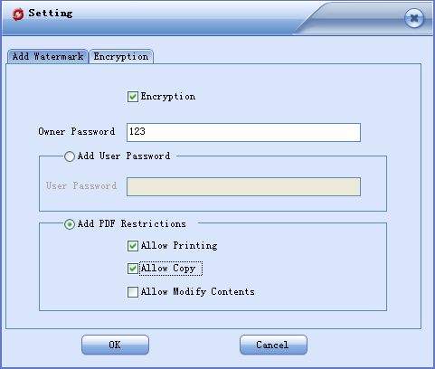  Encrypt your result PDF